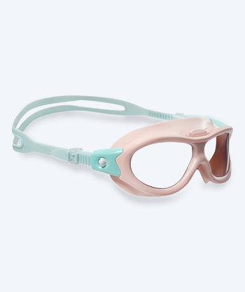 Watery Schwimmbrille für Kinder (2-8) - Wilton - Hellrosa/Türkis