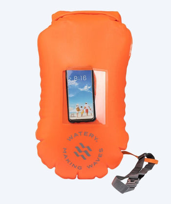Watery Schwimmboje - Handytasche PVC 28L - Orange