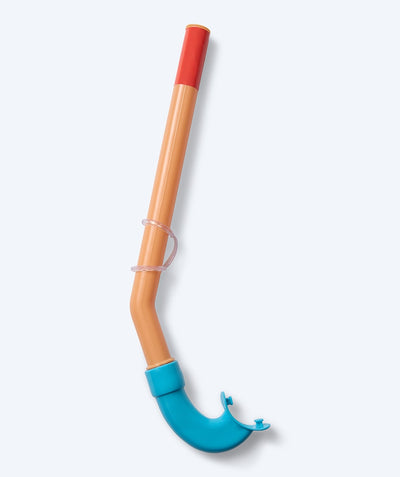 Watery Schnorchel für Kinder (4-10) - Wyre - Orange/Blau
