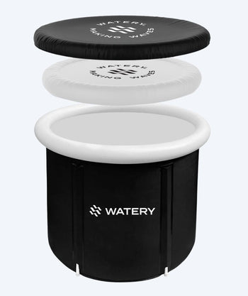 Watery aufblasbare Eiswanne - Hero - Schwarz