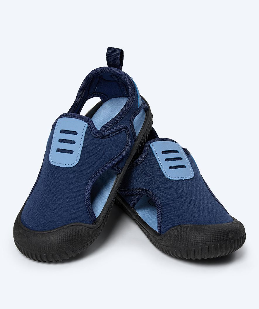 Watery Schwimmschuhe für Kinder - Lighthouse - Donkerblau/Hellblau