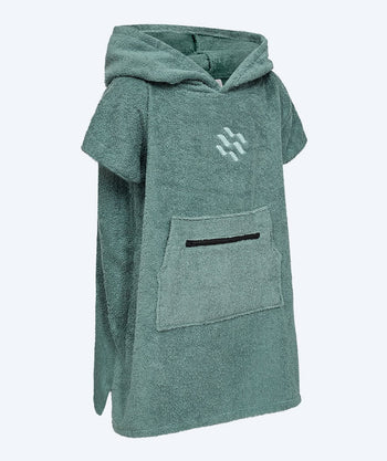 Watery Badeponcho für Kinder (1-6) - Baumwolle - Forrest Green