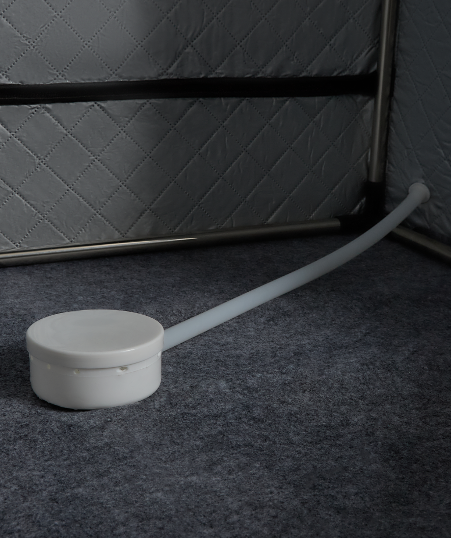 Watery tragbare Dampfsauna - Ambience - Schwarz