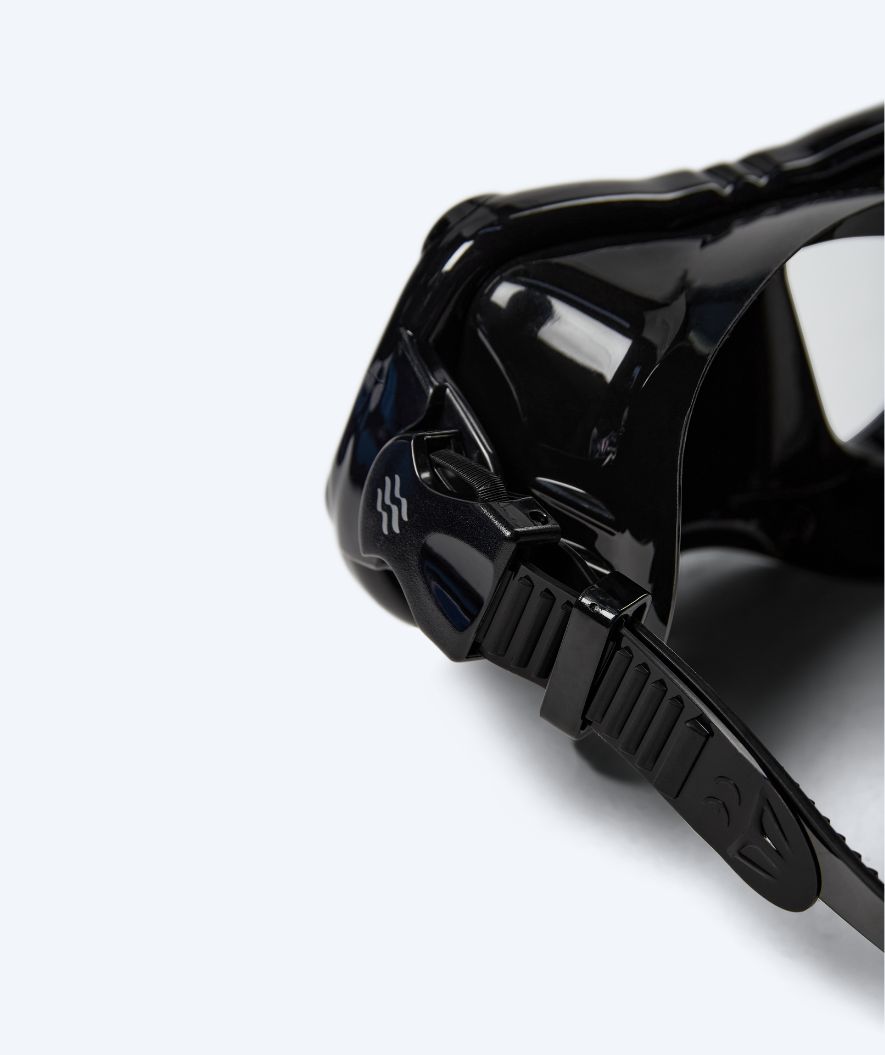 Watery Tauchmaske für Erwachsene (Ab 12 Jahren) - Hudson - Schwarz