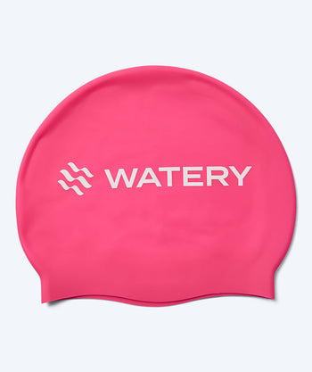 Watery Badekappe für Kinder (3-10) - Signature - Rosa