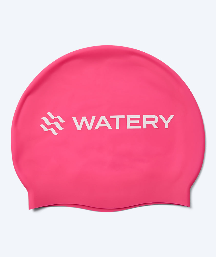 Watery Badekappe für Kinder (3-10) - Signature - Rosa