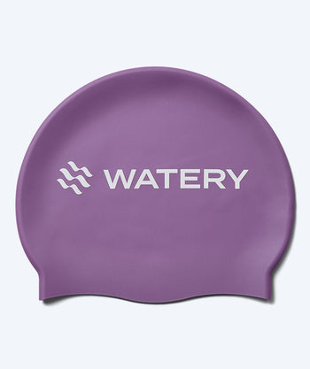 Watery Badekappe für Kinder (3-10) - Signature - Lila