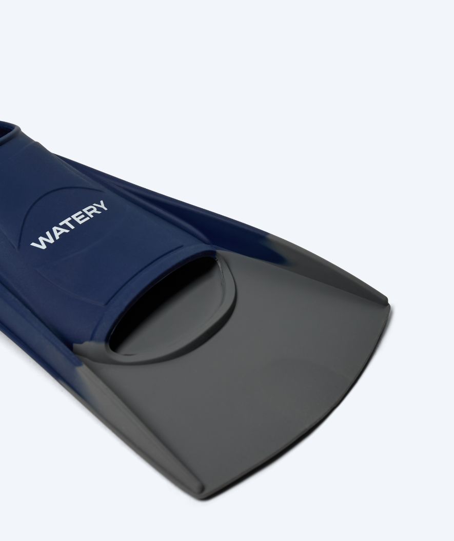 Watery kurze Schwimmflossen - Shimmer - Dunkelblau