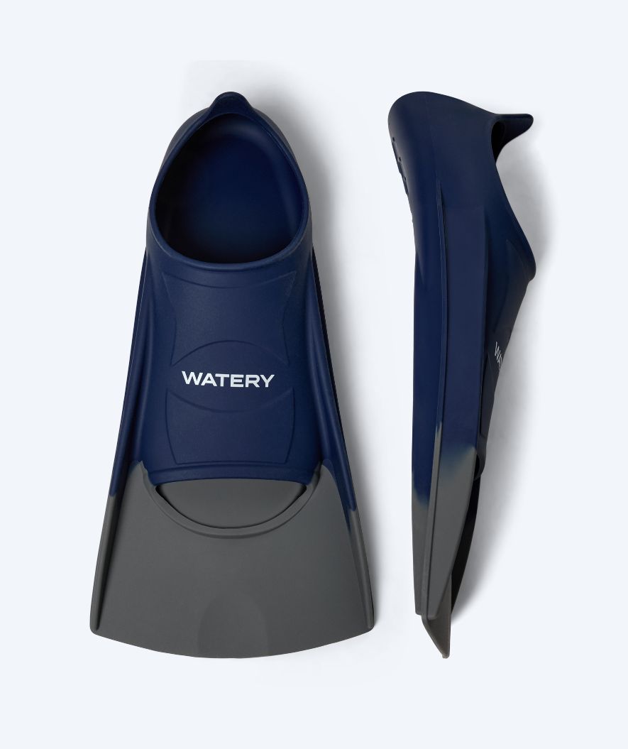Watery Kurzflosse für Schwimmer - Shimmer - Dunkelblau