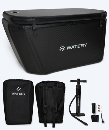 Watery aufblasbares Eisbad - Ace - Schwarz