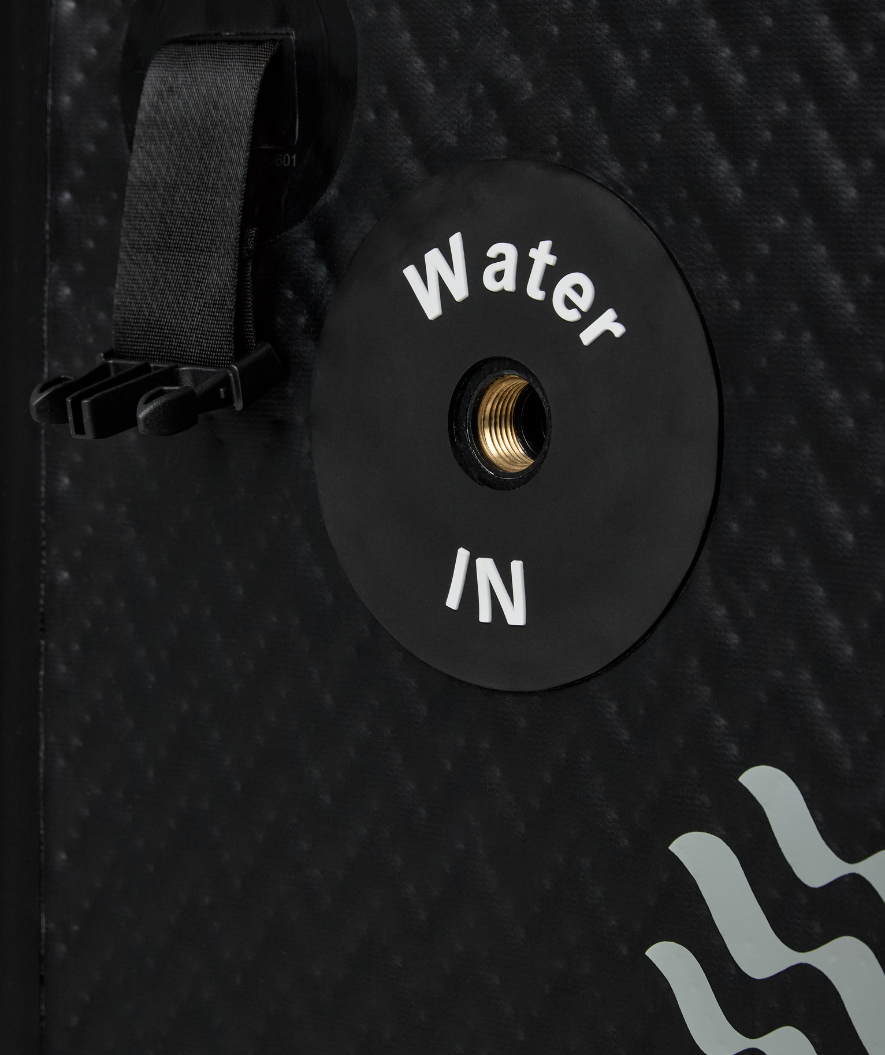 Watery aufblasbare Eiswanne - Master - Schwarz