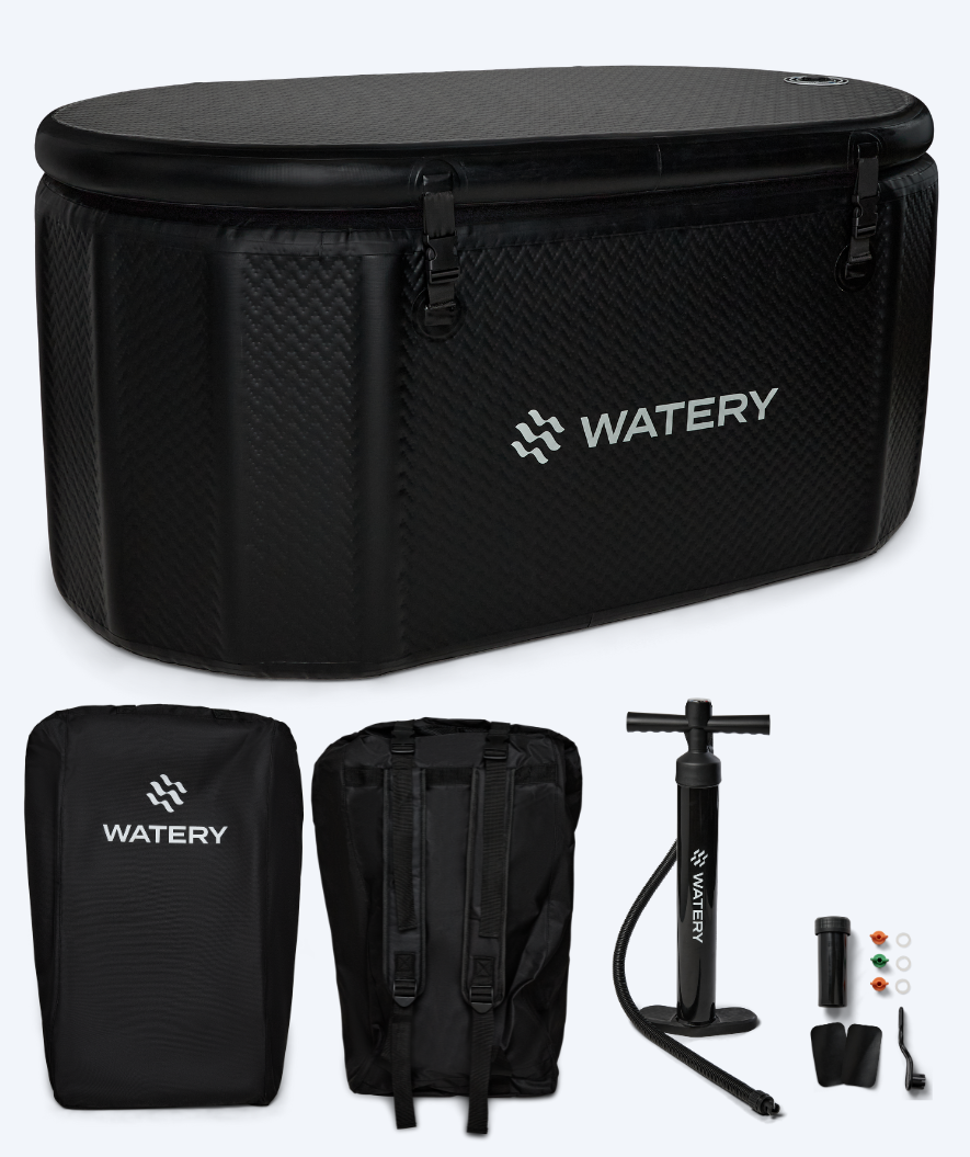 Watery aufblasbare Eiswanne - Master - Schwarz
