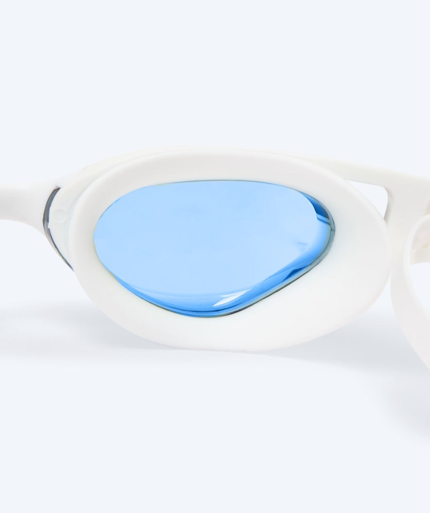 Watery Schwimmbrille - Instinct Ultra Mirror - Weiß/blau