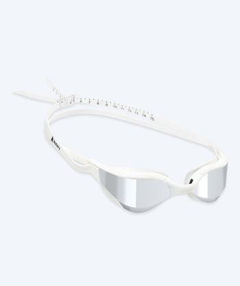 Watery Schwimmbrille - Instinct Ultra Mirror - Weiss/Silber