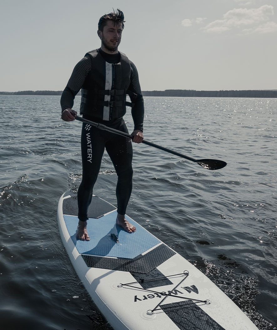 Watery SUP-Board aufblasbar - Global 10'6 SUP - Rot