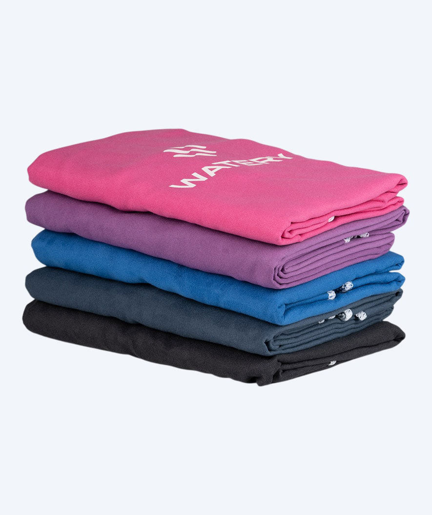 Watery Badeponcho für Erwachsene - Mikrofaser - Dunkelblau